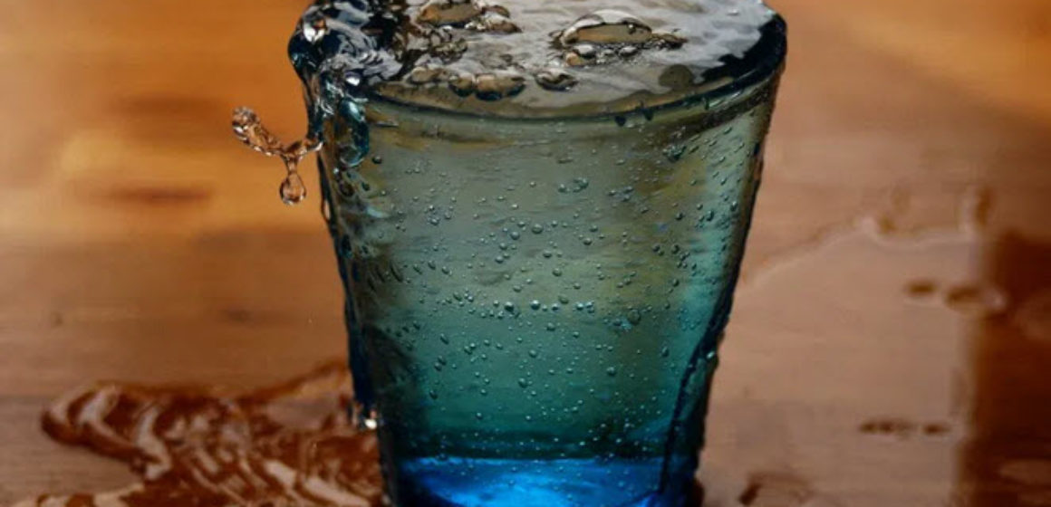 overflowing