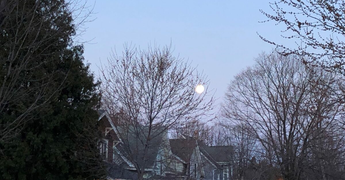 Passover moon 2