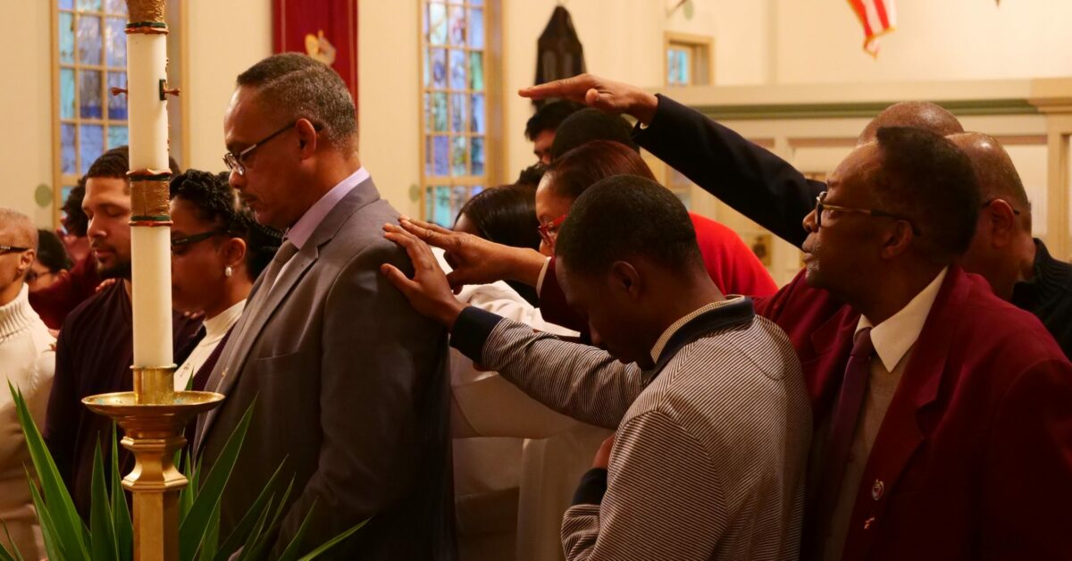 Redeemer Rite of Election Laying on of Hands 2019