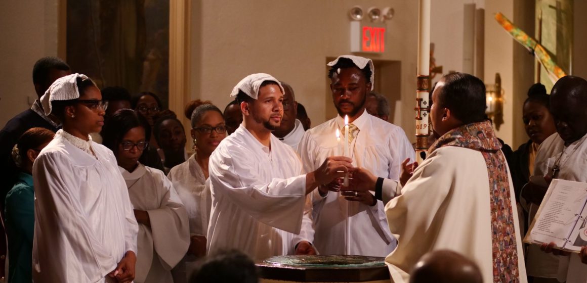 Redeemer Giving of Candle at Baptism 2019