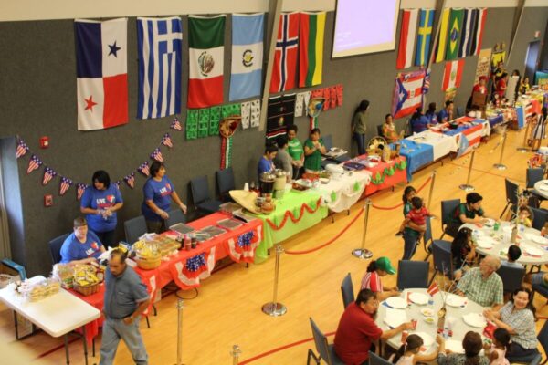 Festival of Nations from above