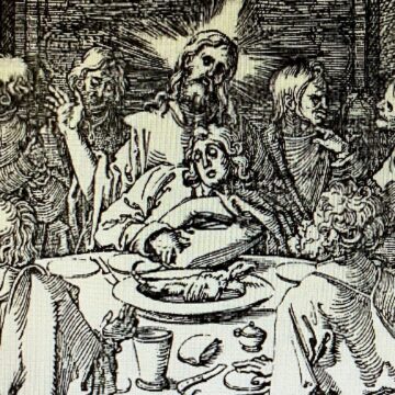 Durer Last Supper cropped